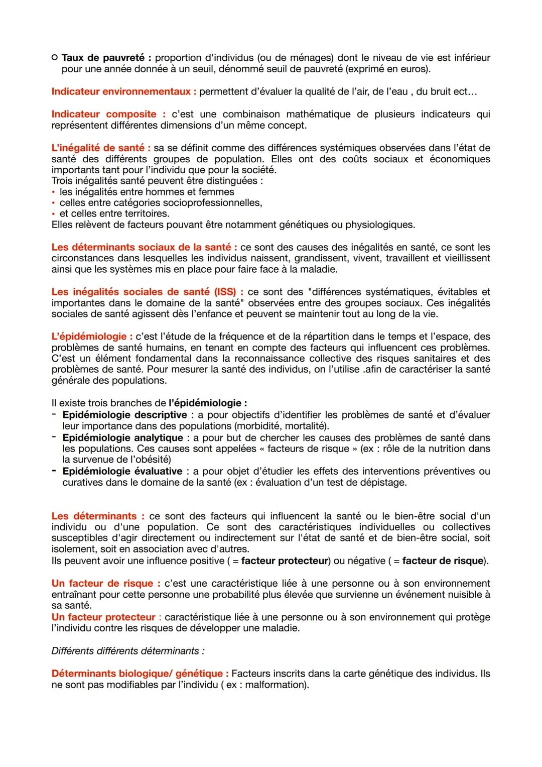 Programme: première + Terminale ST2S
Mot cle pole
sante
I. PREMIÈRE
MODULE 1: SANTÉ, BIEN ÊTRE ET COHÉSION SOCIAL
Santé : sa se définit comm