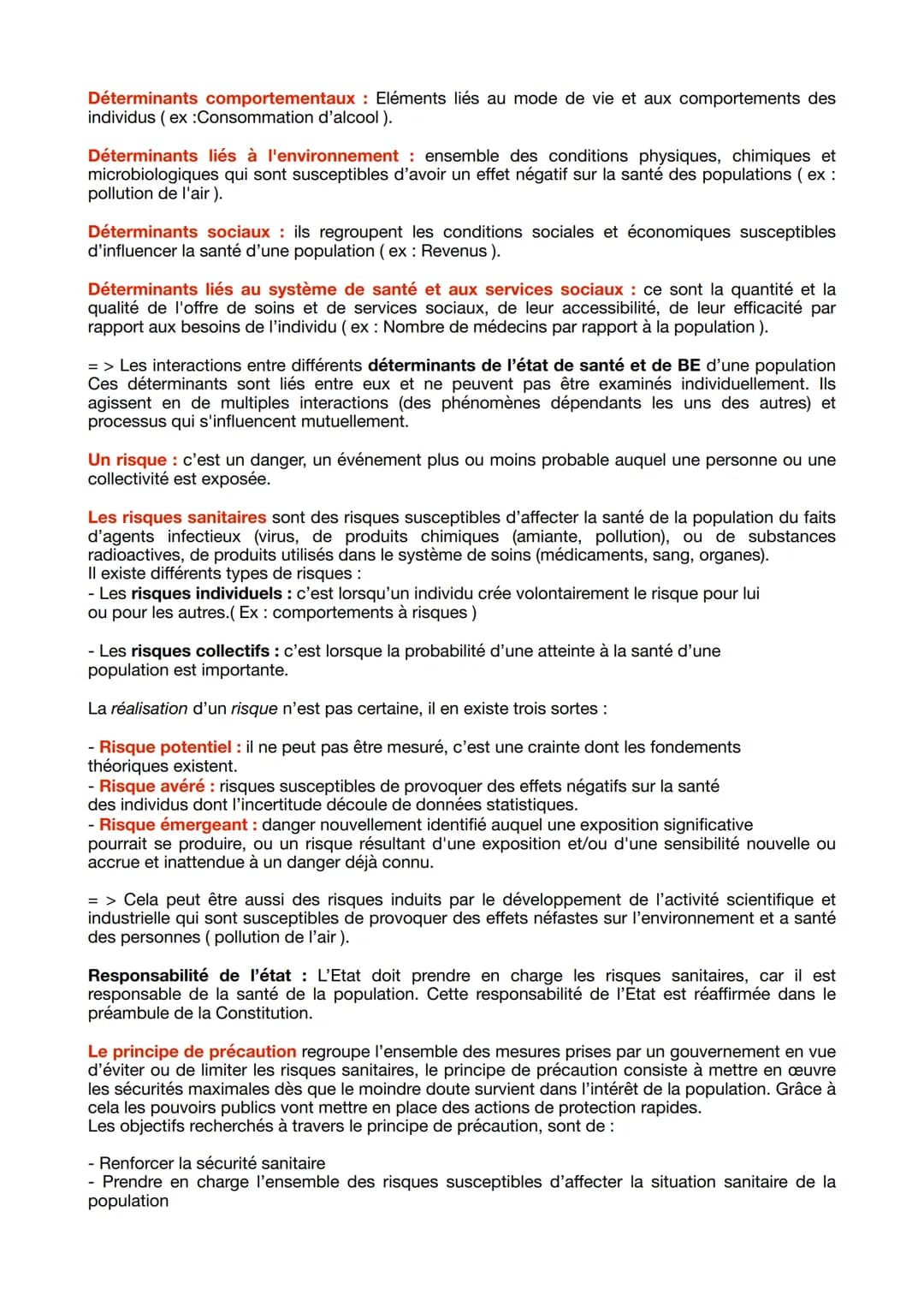 Programme: première + Terminale ST2S
Mot cle pole
sante
I. PREMIÈRE
MODULE 1: SANTÉ, BIEN ÊTRE ET COHÉSION SOCIAL
Santé : sa se définit comm