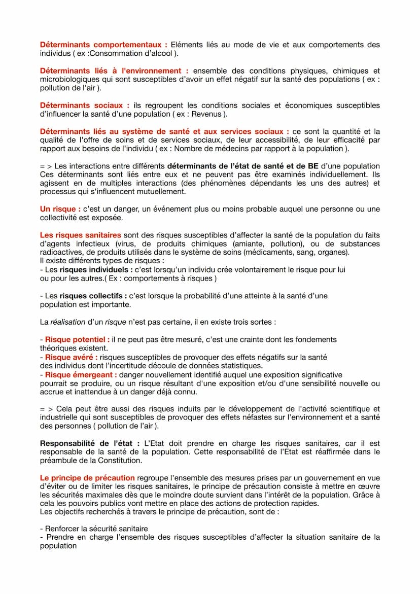 Programme: première + Terminale ST2S
Mot cle pole
sante
I. PREMIÈRE
MODULE 1: SANTÉ, BIEN ÊTRE ET COHÉSION SOCIAL
Santé : sa se définit comm
