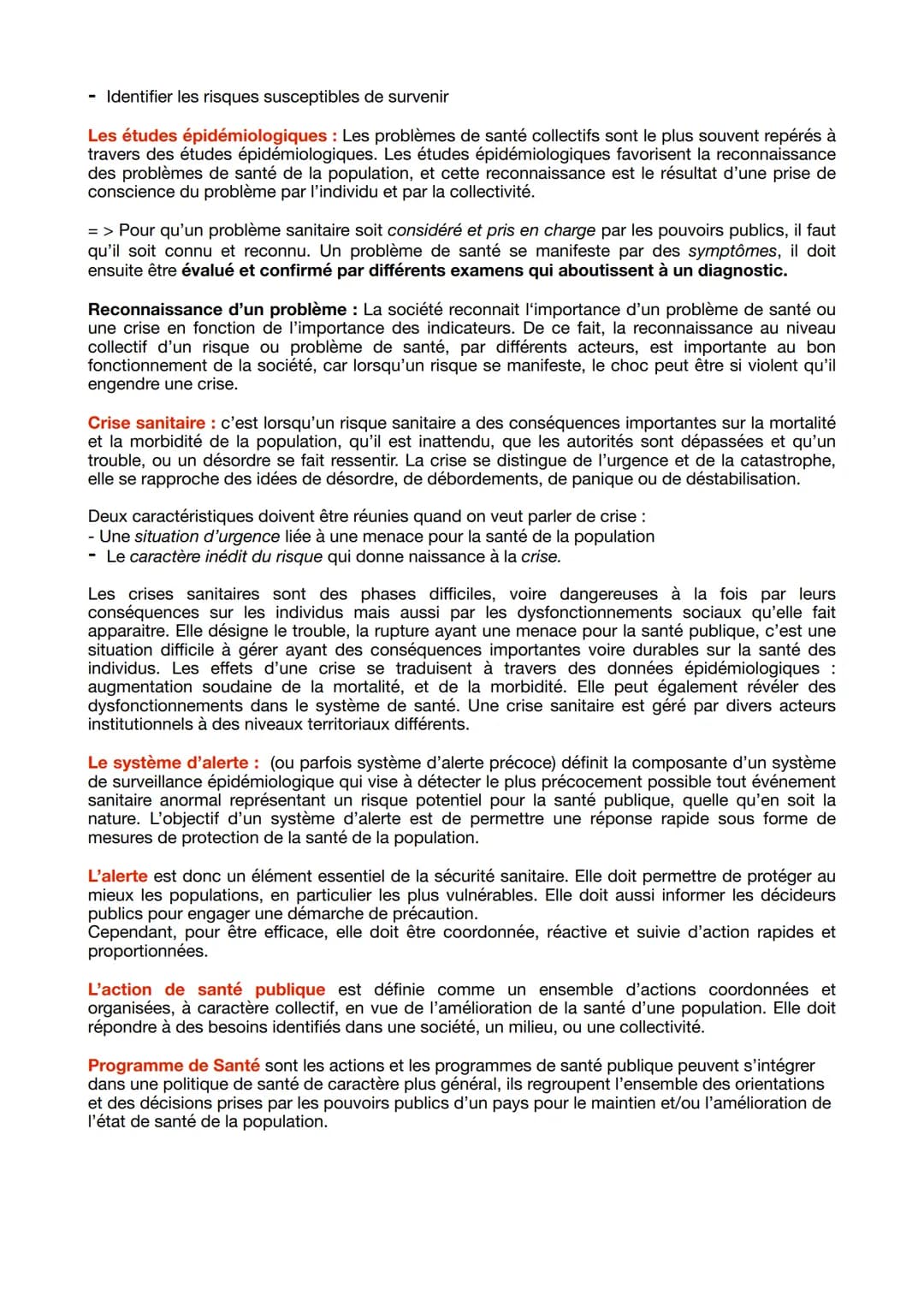 Programme: première + Terminale ST2S
Mot cle pole
sante
I. PREMIÈRE
MODULE 1: SANTÉ, BIEN ÊTRE ET COHÉSION SOCIAL
Santé : sa se définit comm