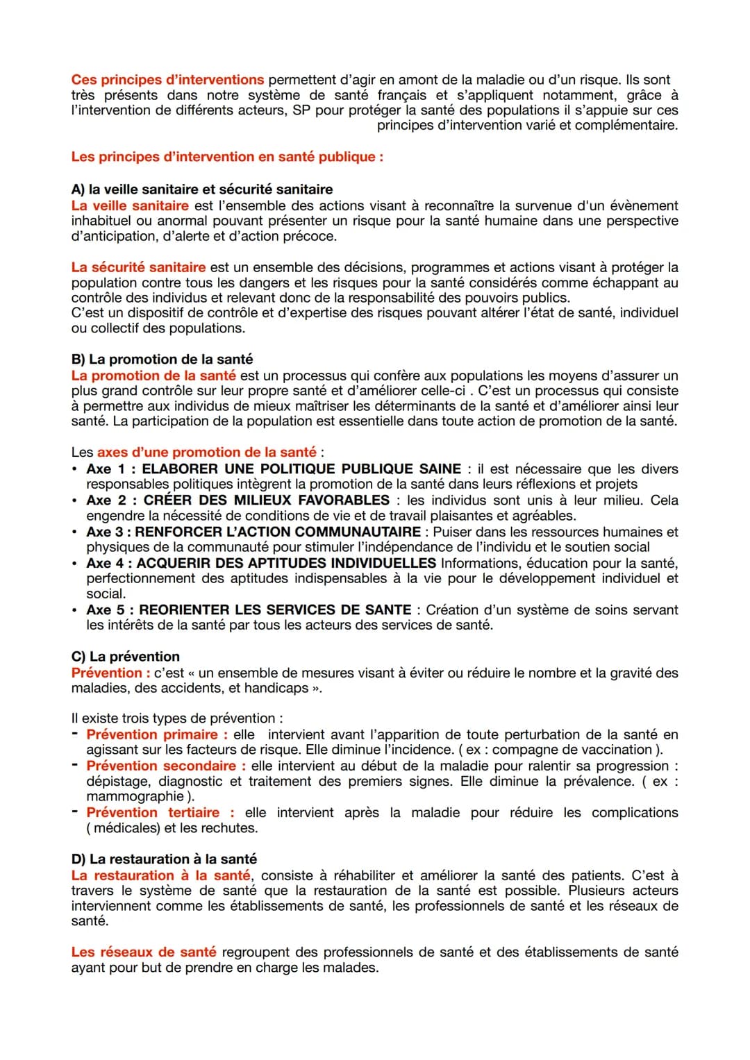 Programme: première + Terminale ST2S
Mot cle pole
sante
I. PREMIÈRE
MODULE 1: SANTÉ, BIEN ÊTRE ET COHÉSION SOCIAL
Santé : sa se définit comm