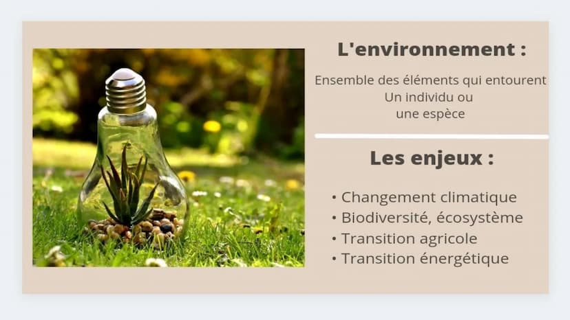 Cuisine
Le
Développement
Durable Qu'est ce que le
développement
durable ?
Croissance qui répond aux
besoins du présent en
intégrant des cont