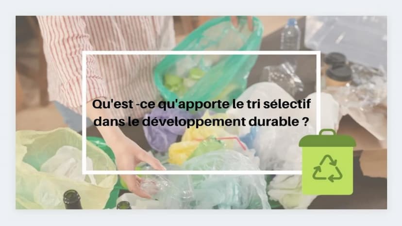 Cuisine
Le
Développement
Durable Qu'est ce que le
développement
durable ?
Croissance qui répond aux
besoins du présent en
intégrant des cont