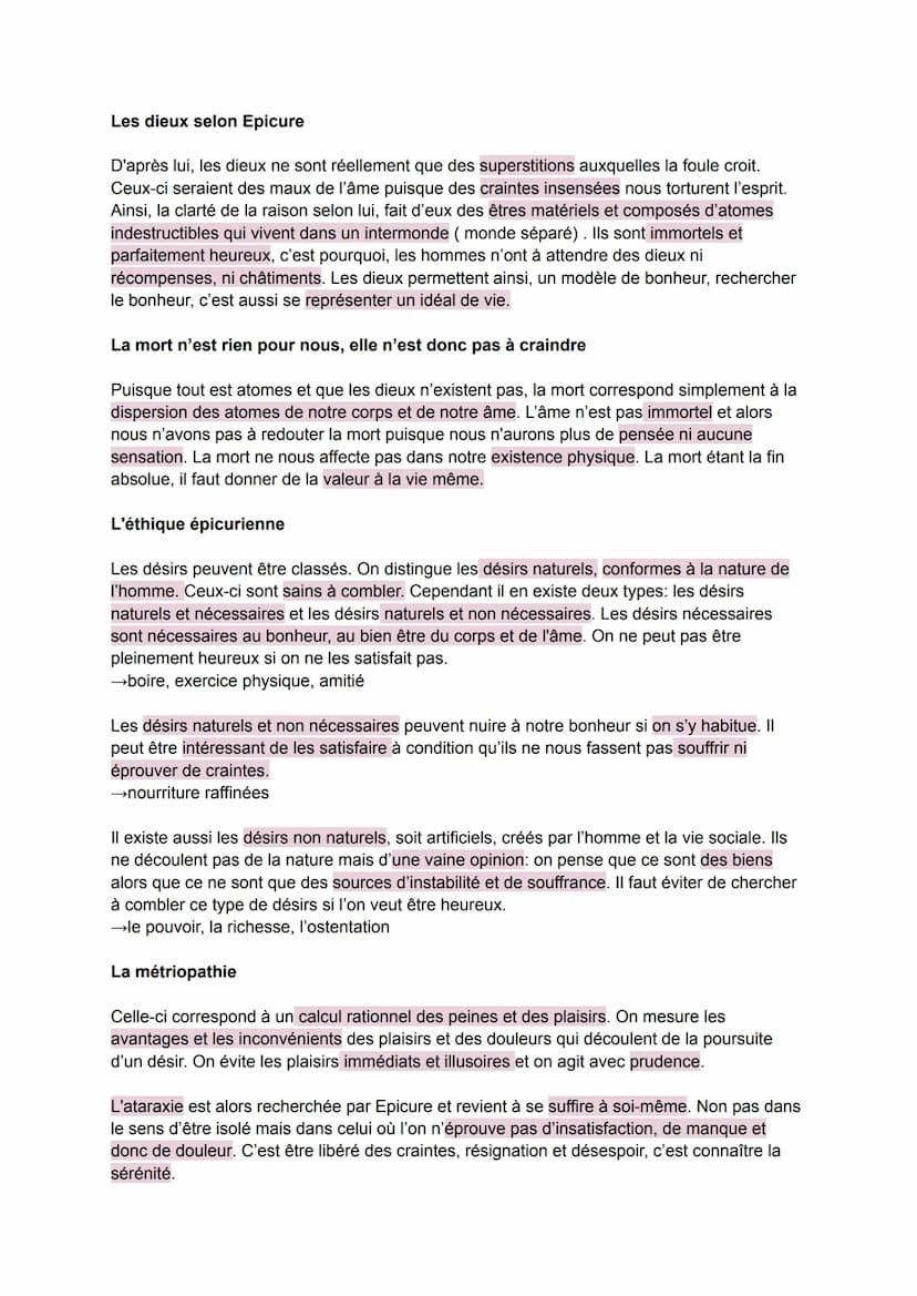 DÉFINITION:
Le bonheur
le bonheur: 1. état de satisfaction total, qui dure dans le temps et vient d'un jugement sur la
vie en general
2. acc