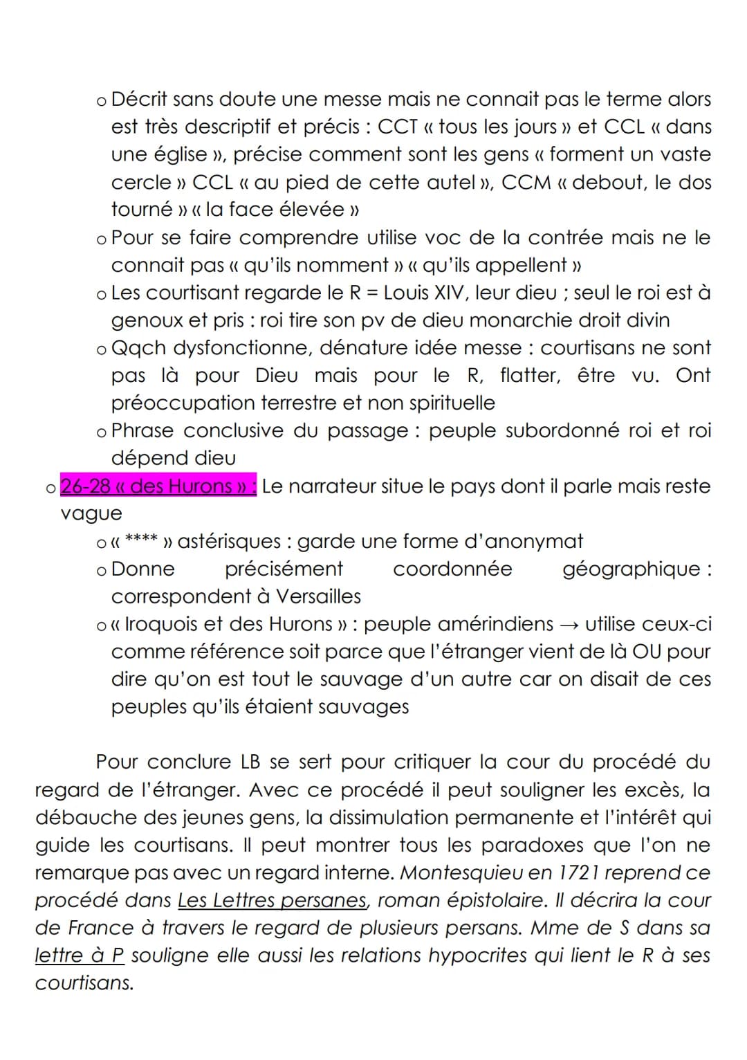 Lecture linéaire n° 5: Les Caractères, La Bruyère (1688-1696), « De la Cour >>
L'on parle d'une région où les vieillards sont galants, polis