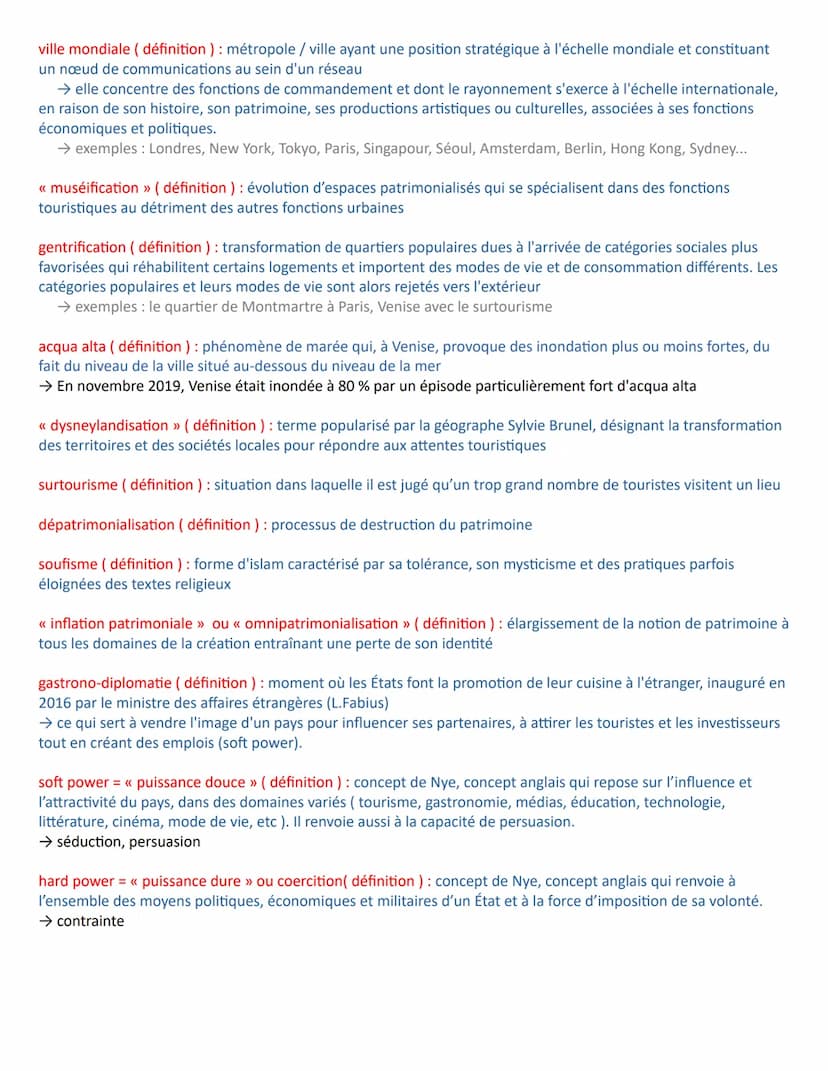 Thème 3 - Définitions
patrimoine (définition ) : à l'origine du mot, c'est un capital individuel destiné à être transmis dans le cadre de la