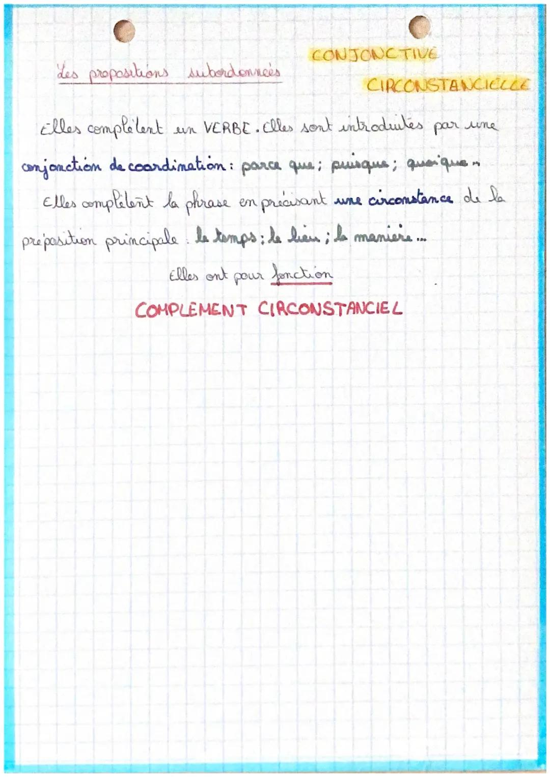 # FRANÇAIS

## LES SUBORDONNEES

Les prépositions subordonnées RELATIVES

Elles complètent un NOM. Elles sont introduites par
un pronom rela