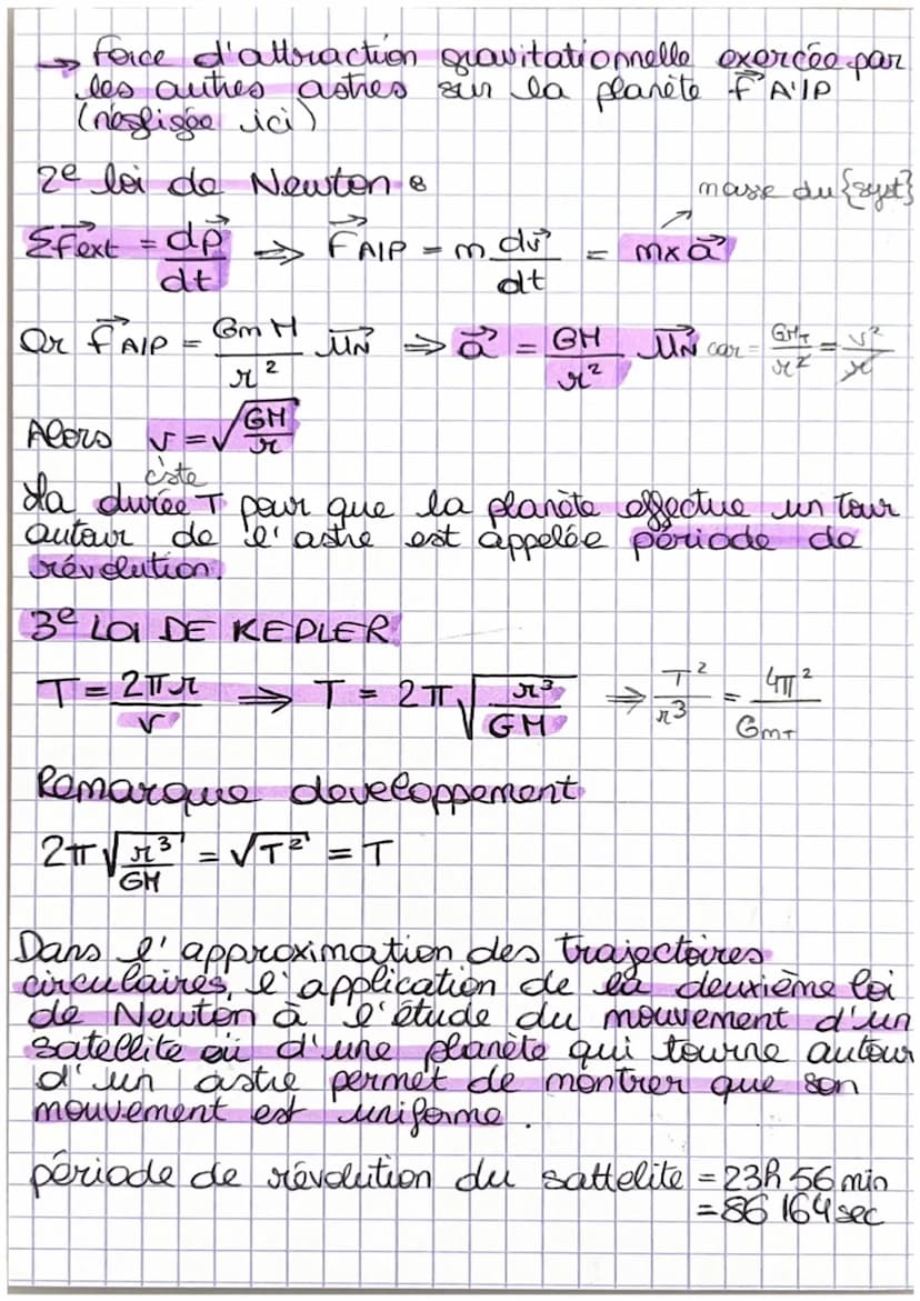 дарю
now.commphysique chapio
FORCES ET CHAMP DE GRAVITATION
FBIA
MA-B
B
FAIB
kg
GXMAXMB MA-B = =MB g
FAIB
m²
=
2
GXMA AB
MOUVEMENTS CIRCULAI