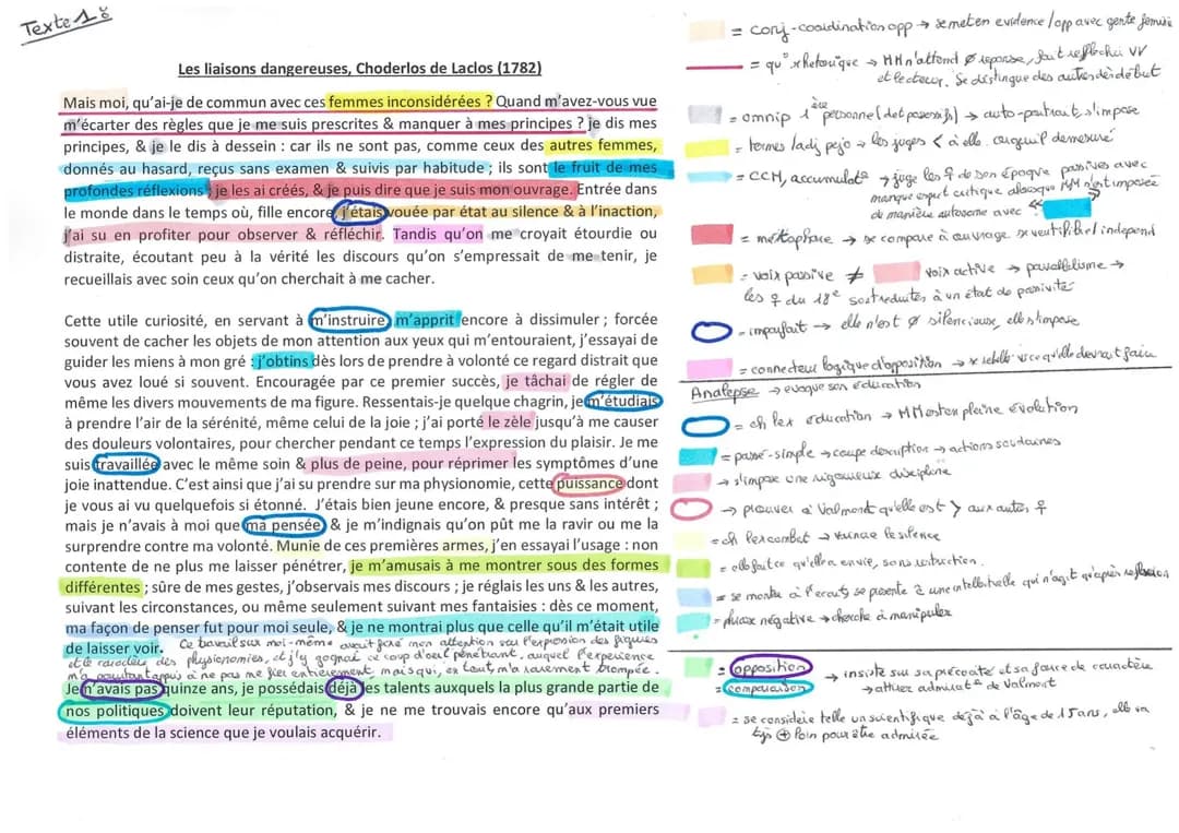 Les liaisons dangereuses, Laclos lettre 81