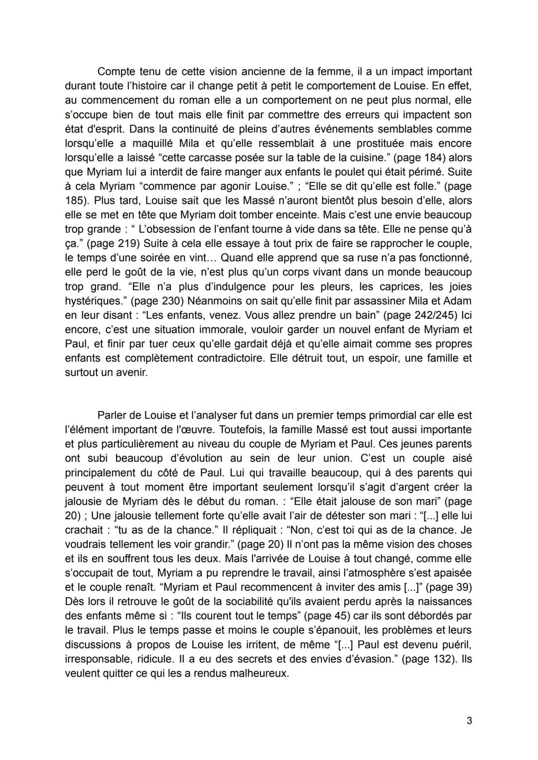 Devoir Maison - Lecture cursive
Amàlia Saraiva 1ère 7
Leïla Slimani est une célèbre écrivaine franco-marocaine du XXIème siècle
rédigeant pr