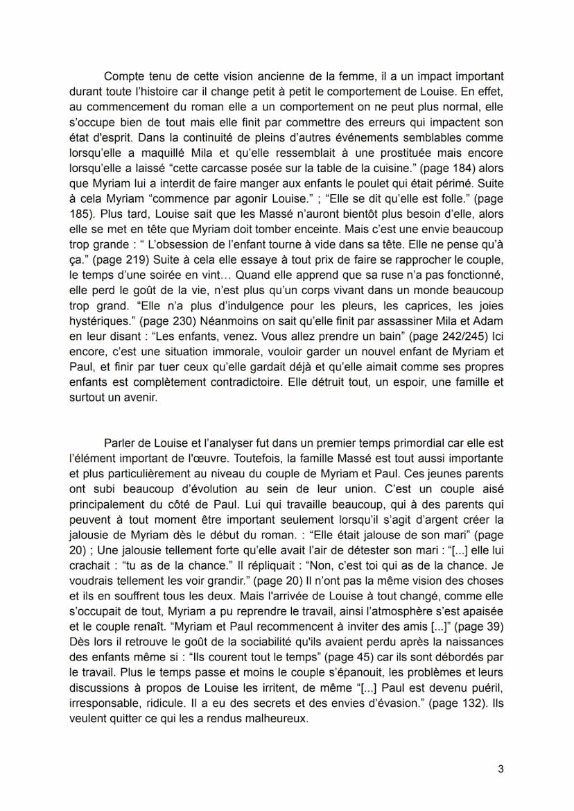 Devoir Maison - Lecture cursive
Amàlia Saraiva 1ère 7
Leïla Slimani est une célèbre écrivaine franco-marocaine du XXIème siècle
rédigeant pr