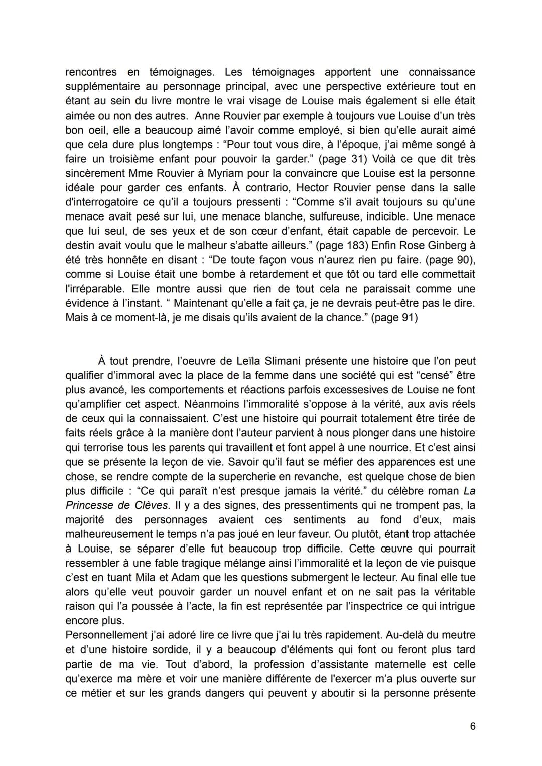 Devoir Maison - Lecture cursive
Amàlia Saraiva 1ère 7
Leïla Slimani est une célèbre écrivaine franco-marocaine du XXIème siècle
rédigeant pr