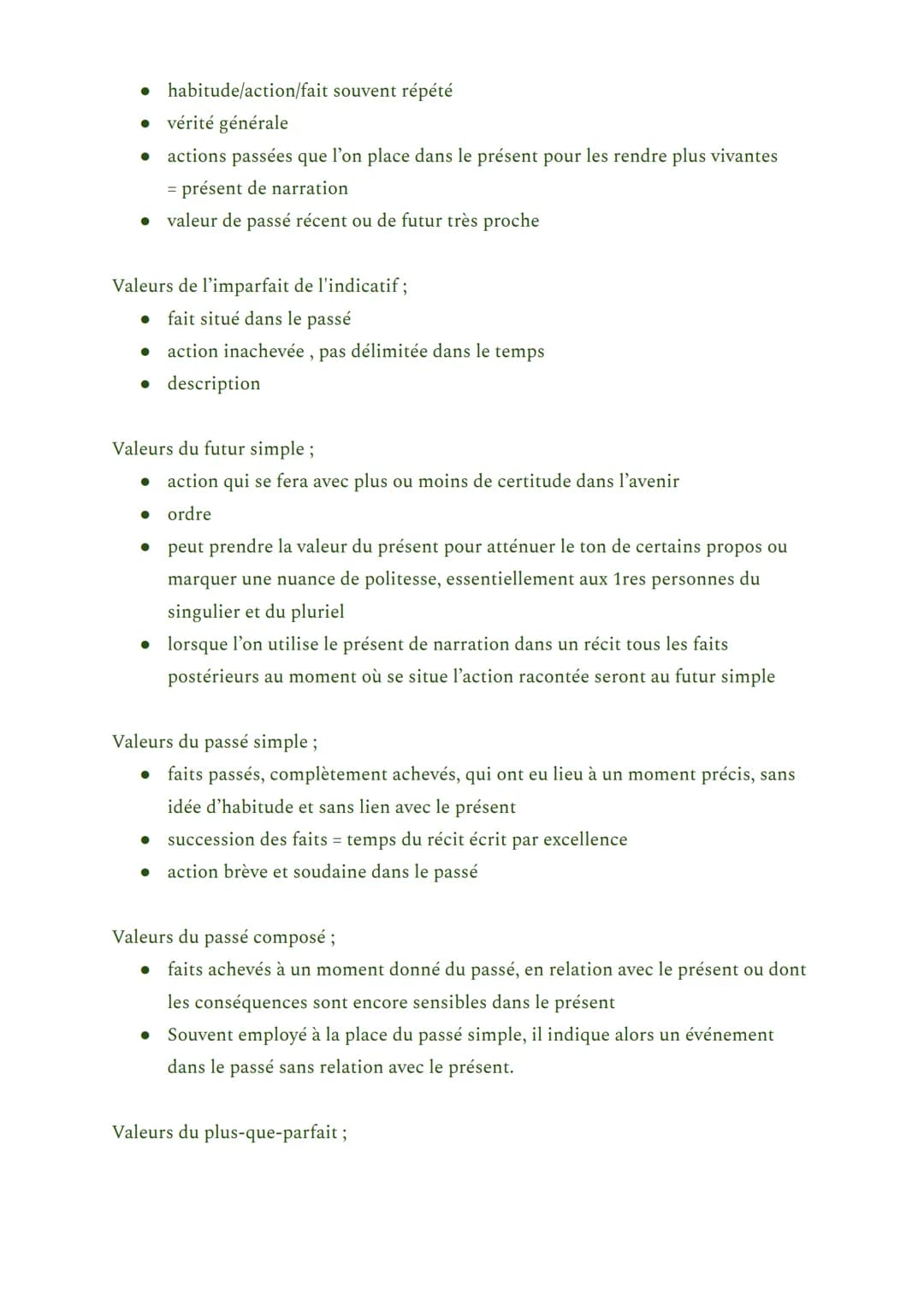 Nature et fonctions des mots
Mots variables:
Verbes:
• d'action : faire, commencer, partir...
Grammaire
● d'état : être, devenir, sembler, p