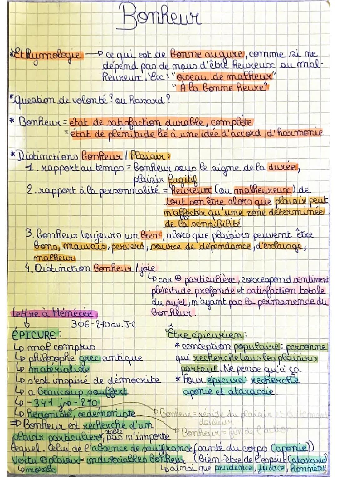 Le bonheur