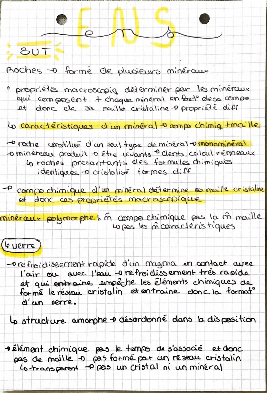 ens SVT les roches 