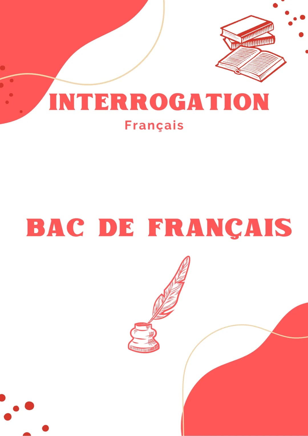 INTERROGATION
Français
BAC DE FRANÇAIS ÉTAPE 1
Donner la définition de
l'interrogation
L'interrogation est la mise en débat
de la valeur de 