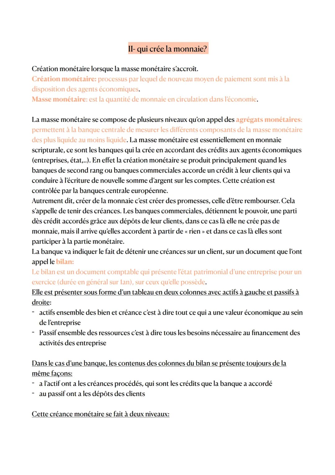 Qu'est ce que la monnaie et comment est elle crée?
Introduction :
L'économie reposait sur le troc, les échanges se multipliant les hommes on