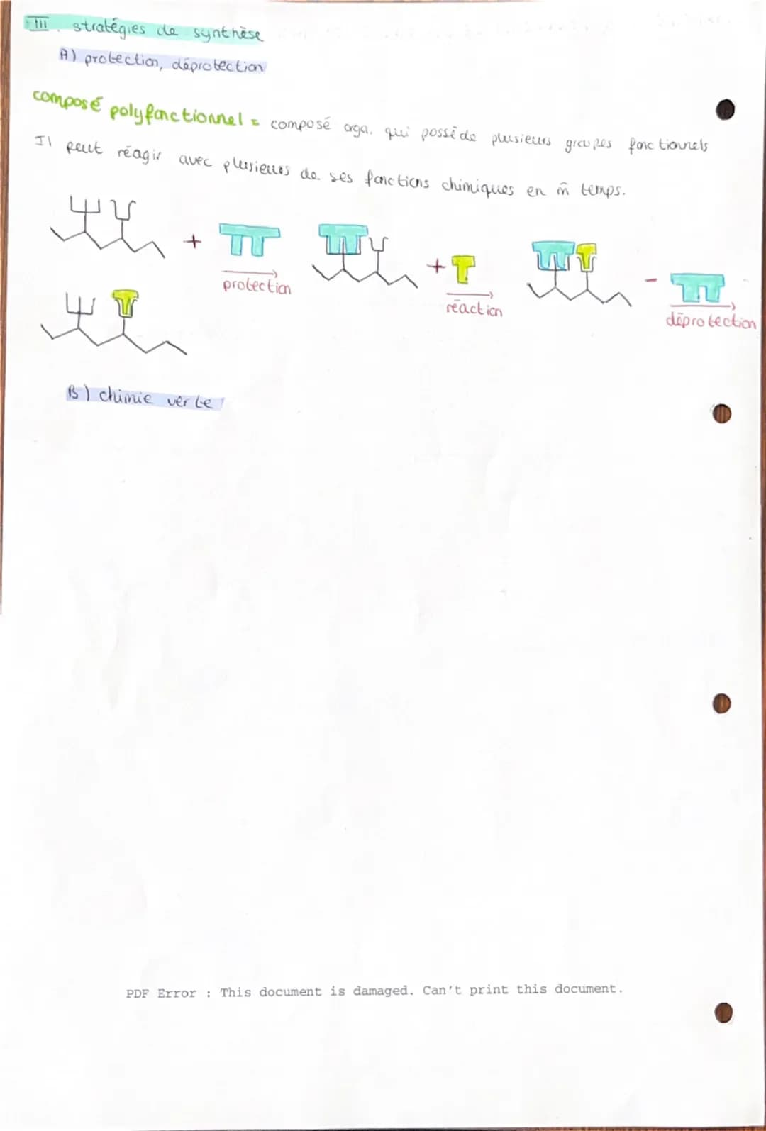 CHAPITRE 14: STRATEGIE DE SYNTHESE EN CHIMIG ORGANIQUE
I types de reactions
-cido - basique
: échange de H+
-Oxy doréduction
échange de e
No