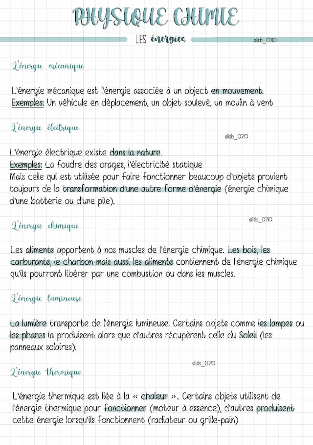 Know Physique Chimie : Les énergies thumbnail