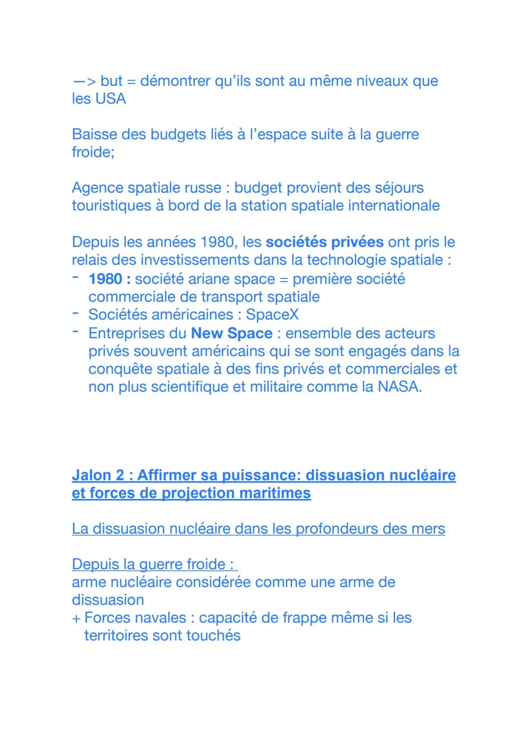 De nouveaux espaces de conquêtes
Intro
1. Une connaissance et une maîtrise en constante
évolution
Océans :
enjeux de conquête territoriale e