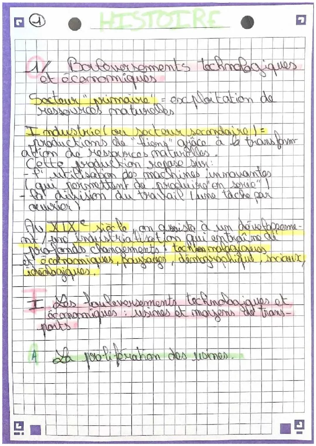 Les Inventions et Progrès du 19ème Siècle : PDF et CM2