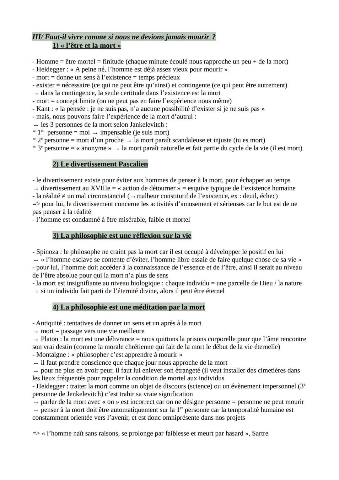 Transitoire: la conscience et le temps
- Bergson : la conscience = mémoire et anticipation de l'avenir
RÉTENTION
LE
<< la conscience est un 