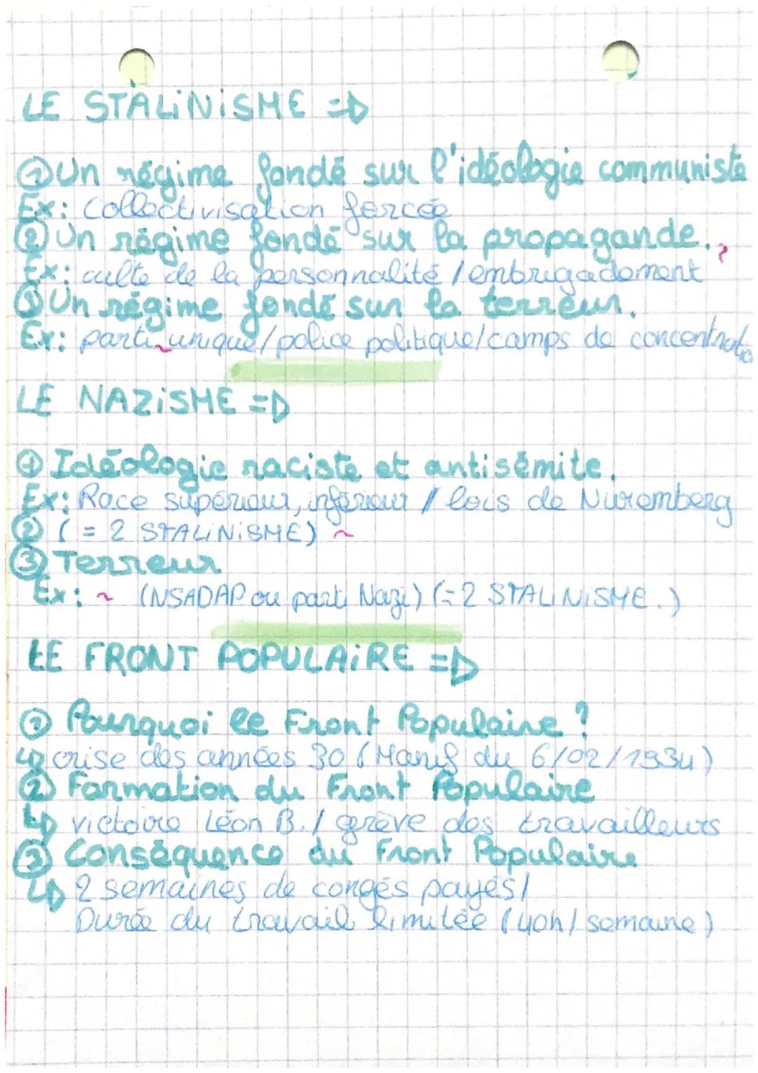 Chapitre 2

# HISTOIRE

Dates importantes:

1924-1953$\,\rightarrow$ L'URSS de Staline.
1929 $\,\rightarrow$ collectivisation forcée des ter