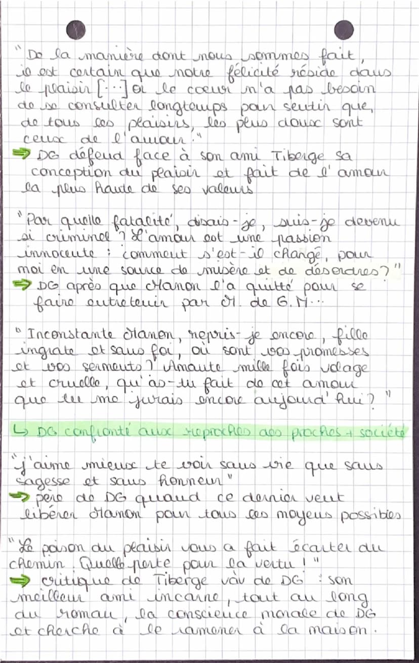 •
Abbe Prevost
1731
S concepts cles
1. découverte de Manon et les sentiments.
florissants
2. la confiance on l'un et l'autre / amour
plus fu