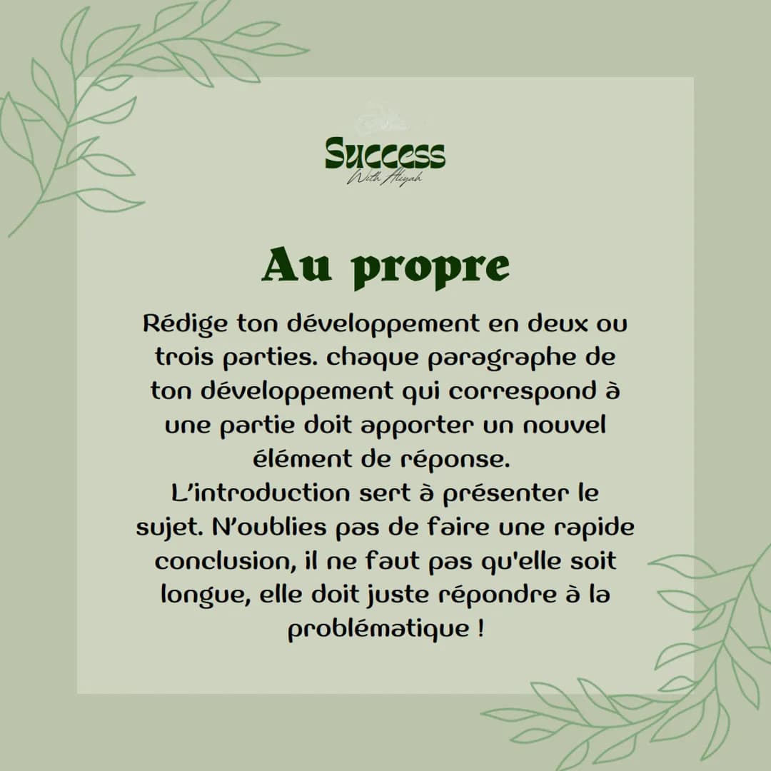 Success
With Aliyah
Le
Développement
construit
Breat Success
With Aleyah
C'EST QUOI UN
DÉVELOPPEMENT CONSTRUIT ?
C'EST TOUT SIMPLEMENT UNE
R