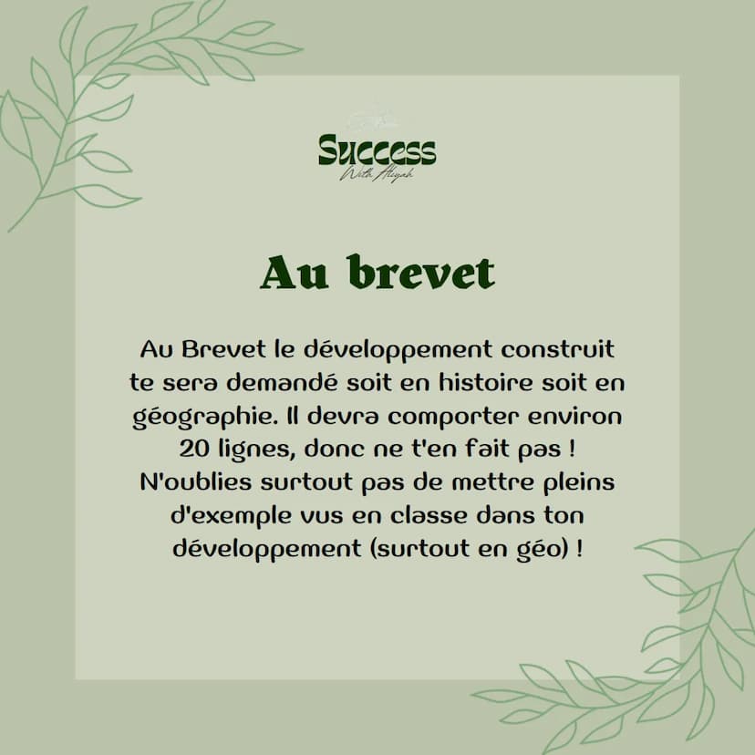 Success
With Aliyah
Le
Développement
construit
Breat Success
With Aleyah
C'EST QUOI UN
DÉVELOPPEMENT CONSTRUIT ?
C'EST TOUT SIMPLEMENT UNE
R