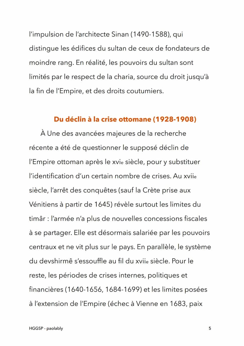 HGGSP
L'Empire Ottoman de
l'essor au déclin
HGGSP-paolably
@paolably
knowunity
1 L'empire Ottoman
L'Empire ottoman, connu historiquement en 