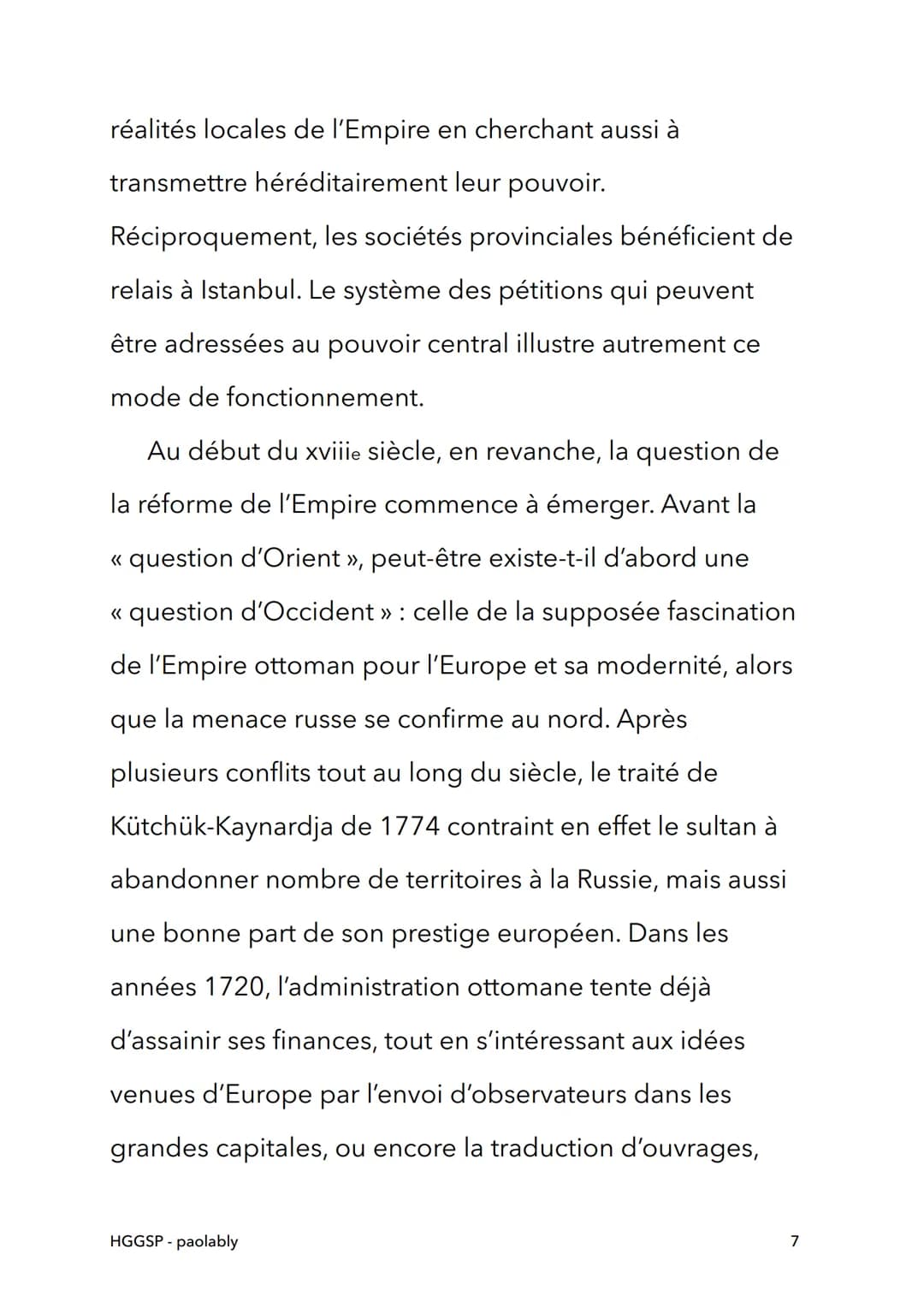HGGSP
L'Empire Ottoman de
l'essor au déclin
HGGSP-paolably
@paolably
knowunity
1 L'empire Ottoman
L'Empire ottoman, connu historiquement en 