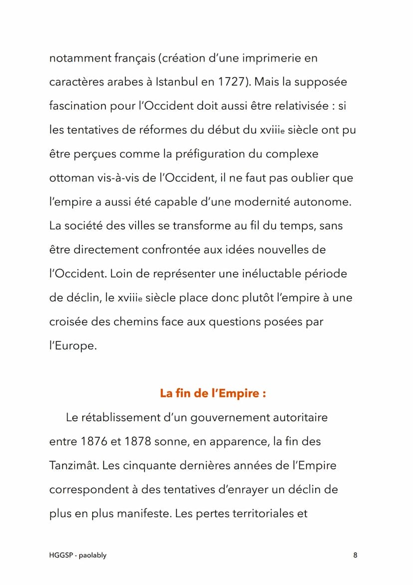 HGGSP
L'Empire Ottoman de
l'essor au déclin
HGGSP-paolably
@paolably
knowunity
1 L'empire Ottoman
L'Empire ottoman, connu historiquement en 