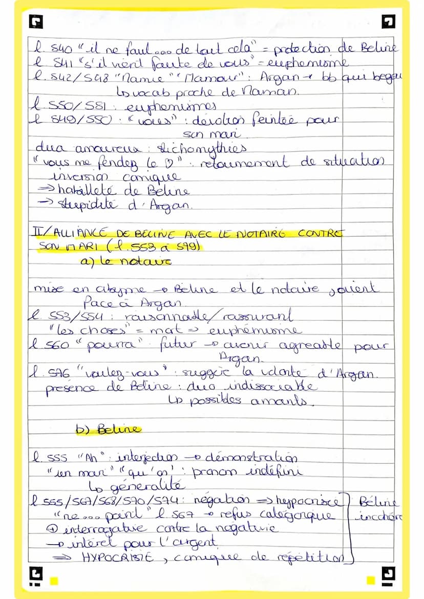 Explication linéaire /
acte 1 scene 7.
-)
ndiere
INTRO
Presentation de l'cure/contexte
ndiere, de son
eme
vrai nom, Jean-Baptiste Poquelin
e