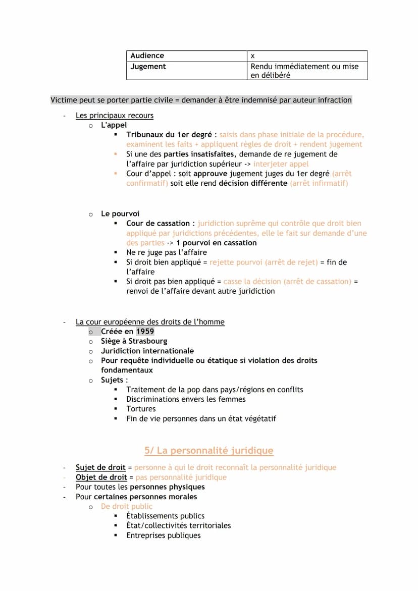DROIT PREMIERE ET TERMINALE STMG - RECAP CHAP
O Obligatoire
o Légitime
Caractères de la règle de droit
O
Générale
Fonction du droit
O
O
O
Or