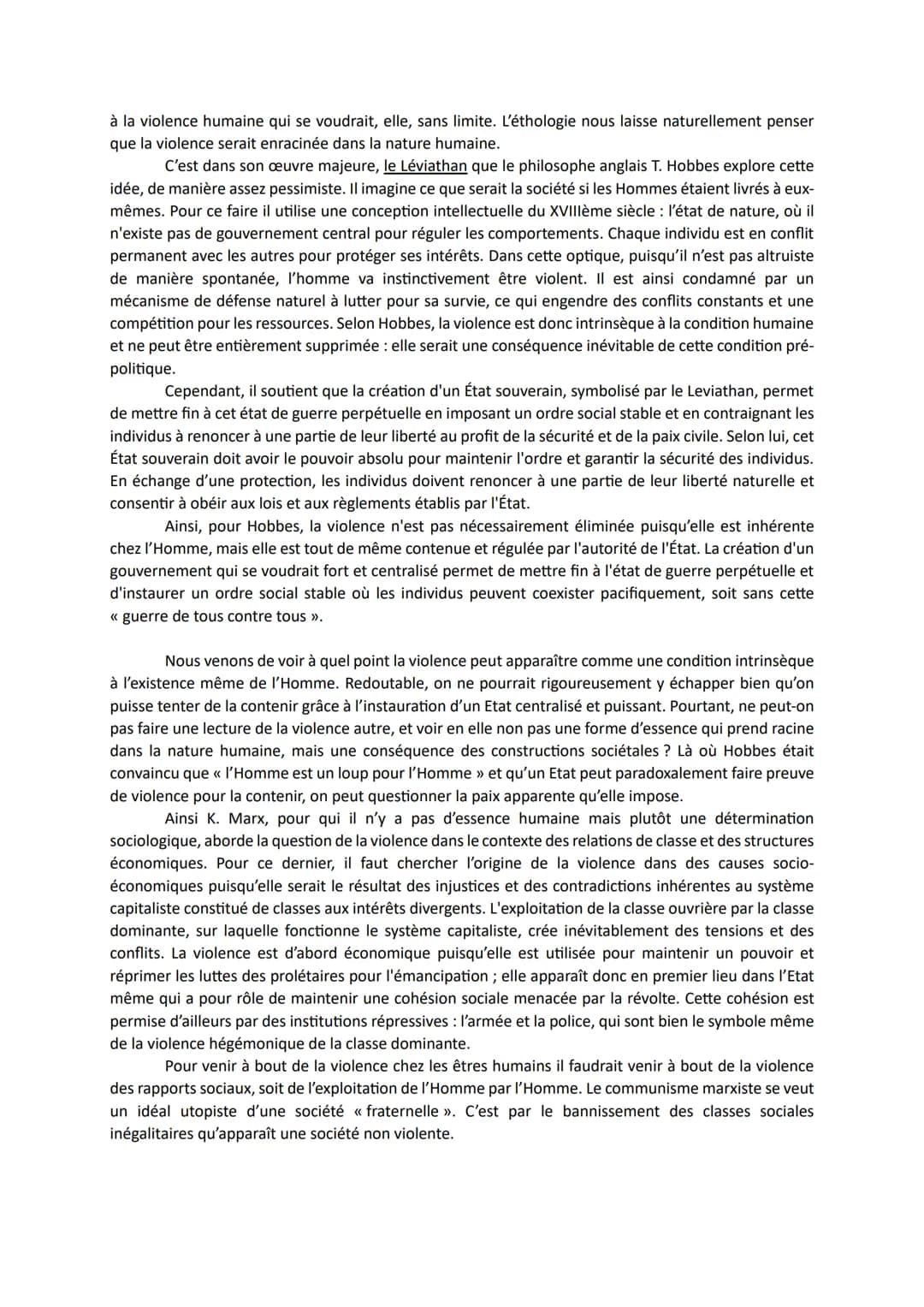 DA SILVA CORNEJO KLAPP
Barbara (T11)
DM d'HLP
essai philosophique
05/04
<< L'état de nature, cette guerre de tous contre tous a pour conséqu