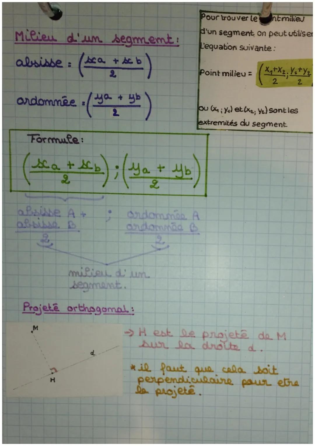 Rappels:
Chapitre 4:
Axe des ordonnées
4
3
B
Axe des
abscisses
Repere orthonormé
pas la même
distance entre
les 2 asces.
Repere: OIJ
geometr