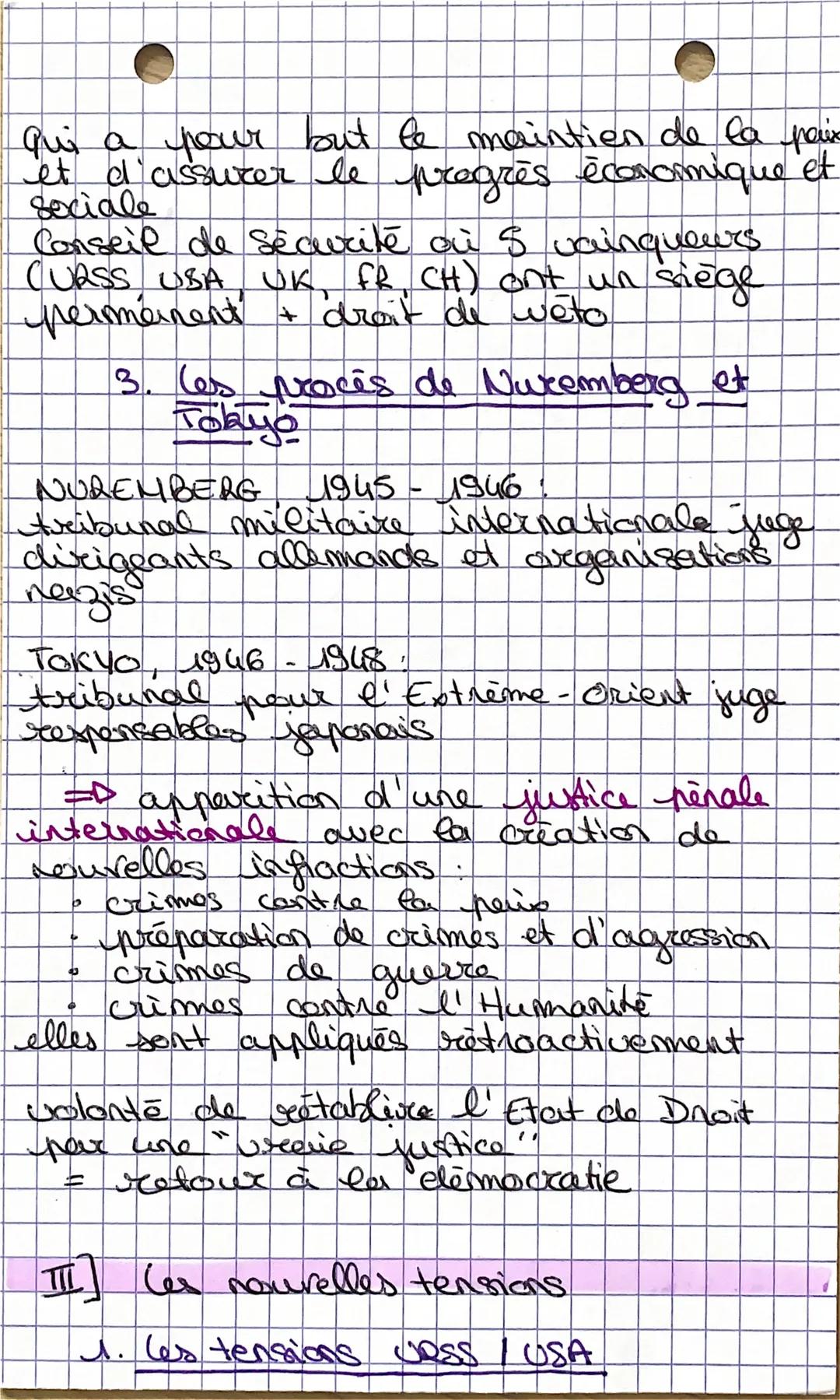- CONFERENCE DE POSTDAM, ETE 1945

URSS Jeeprésente pave Haline
See presente
USA représenté par Truman (après mort
de deosevelt
R-U représen