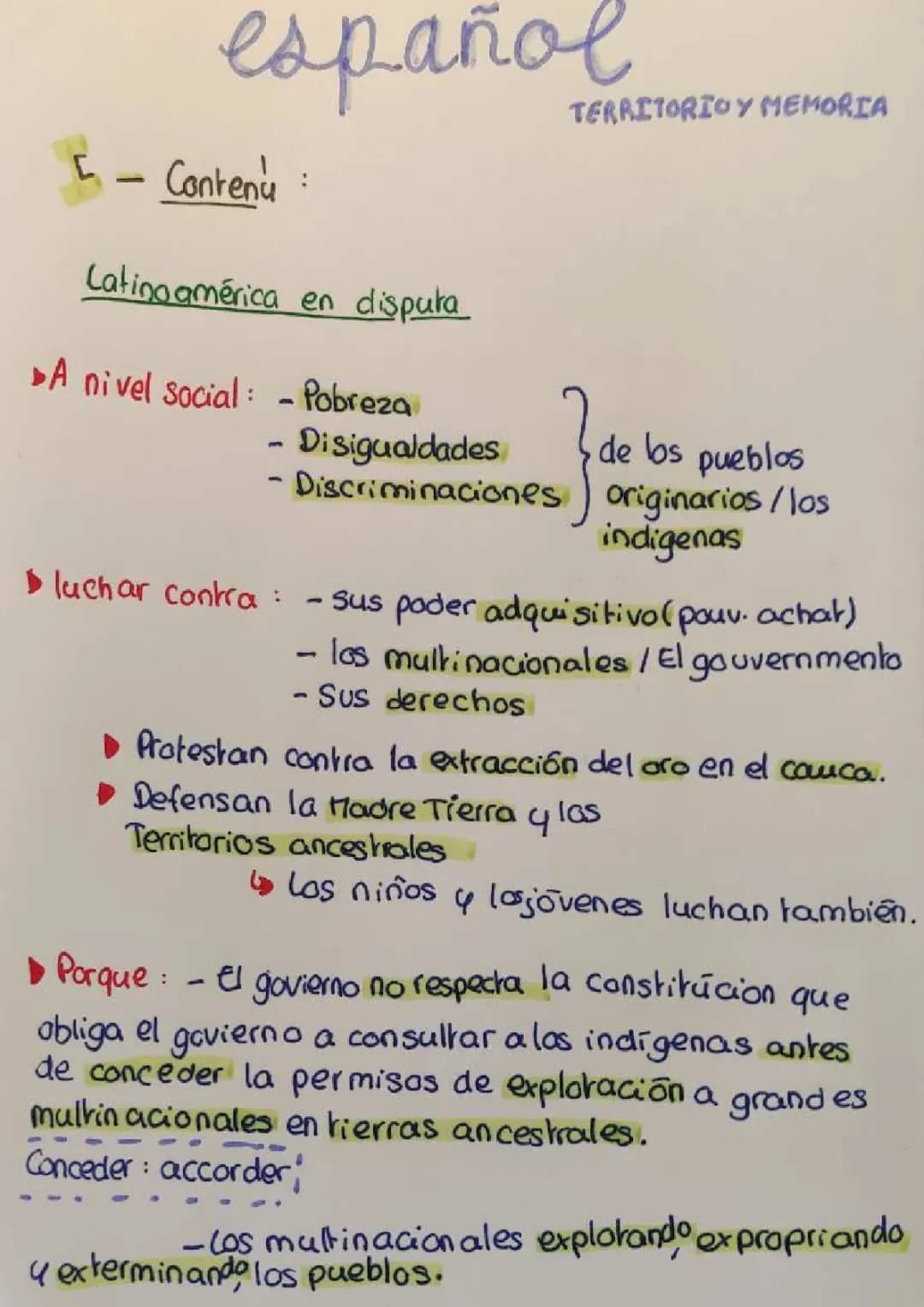 Las desigualdades en Latinoamérica y las protestas por el oro en tierras indígenas