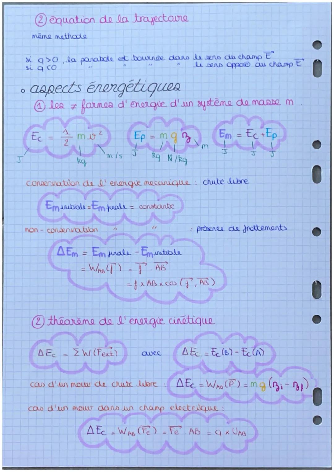 Chapitre 11:
mouvement dans un cham
uniforme
• mouvement dans le champ de pesanteur
uniforme
equations horaires du mouvement:
дос
coordonnée