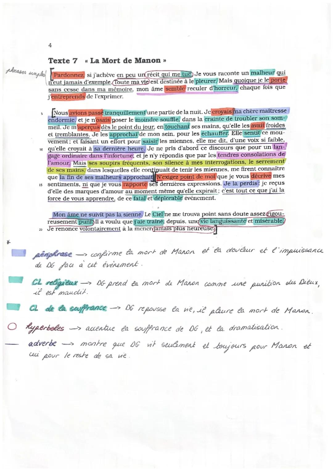 # TEXTE 7

Introduction

En. 1731 est publié le roman Maron descault, ecrit
par Antoine François Prévost, dit l'Abbé Prévost
le conshue le s