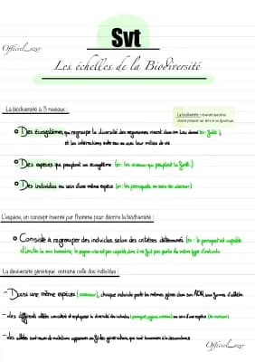 Know Les Échelles de la Biodiversité  thumbnail