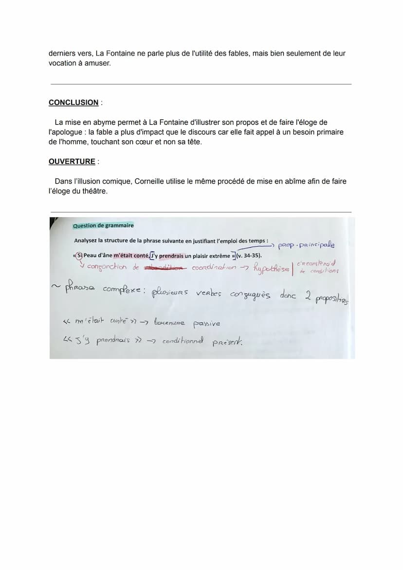 Objet d'étude: La littérature d'idées du XVI* au XVIII* siècle
INTRODUCTION
Le pouvoir des fables est la quatrième fable du livre VIII publi