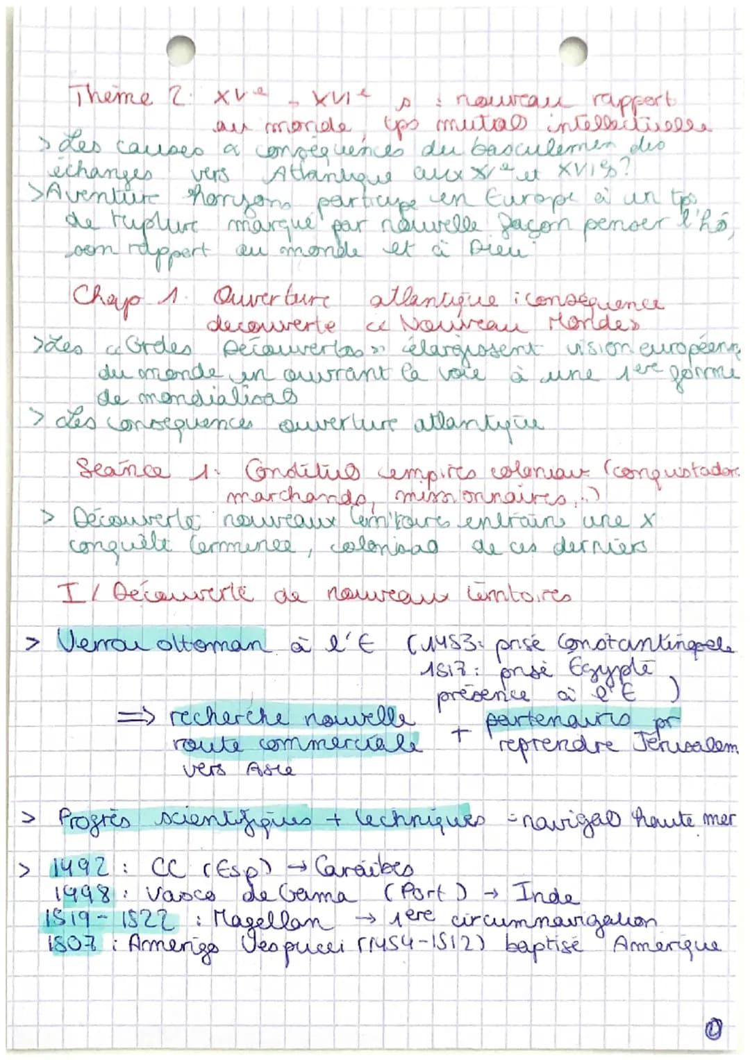 Theme 2. xve
• nouveau rapport.
au monde ups mutal intellectuelle
3 Les causes a conseg
vences du basculemen des
echanges
Atlantque aux X/² 