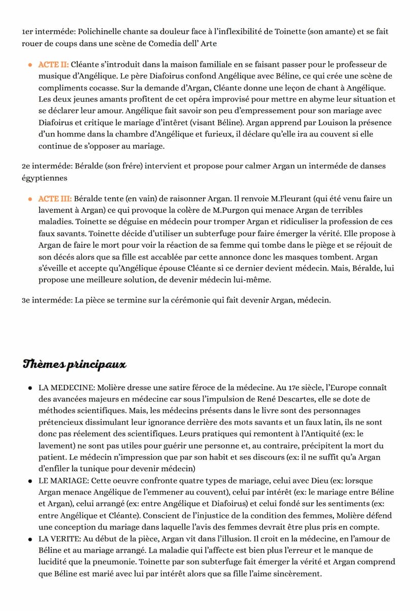 SPECTACLE & COMEDIE
Le theatre du XVIIe au XXIe siecle
LE MALADE IMAGINAIRE
4
Du verbe latin "spectare” qui signifie "regarder", le spectacl
