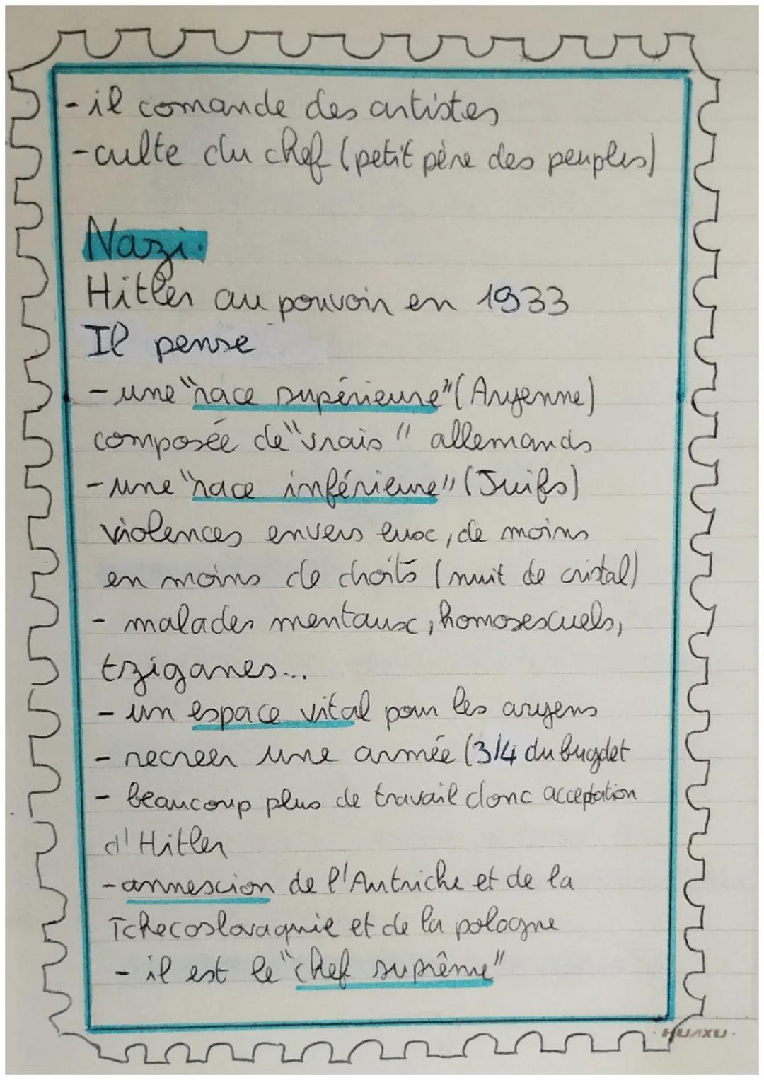Démocratie fragilisées et régimes totalitaires
2 régimes totalitaines: communite
en Russie et mazi en Allemagne
Communiste:
Staline au pouvo