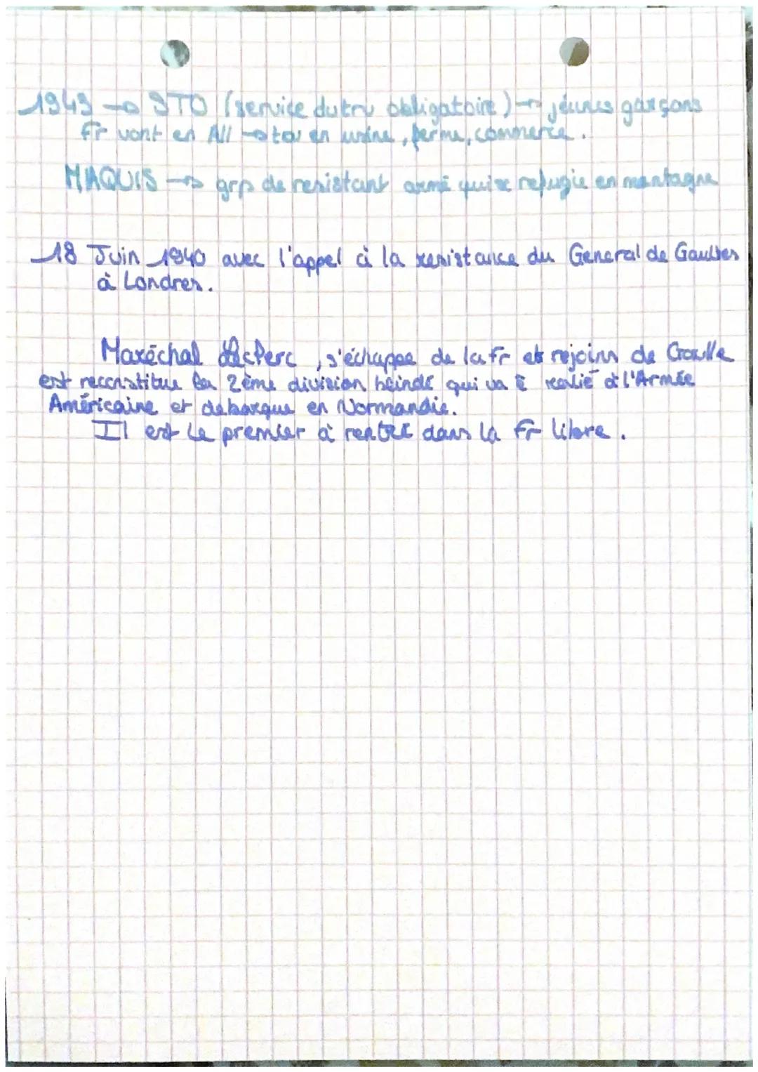 france

2

HISTOIRE

1: occupée par les All

2:libe"

31 Septembre 1939 la fr rentre en G avec l'All qui envahit les
pays autour. "drale de 