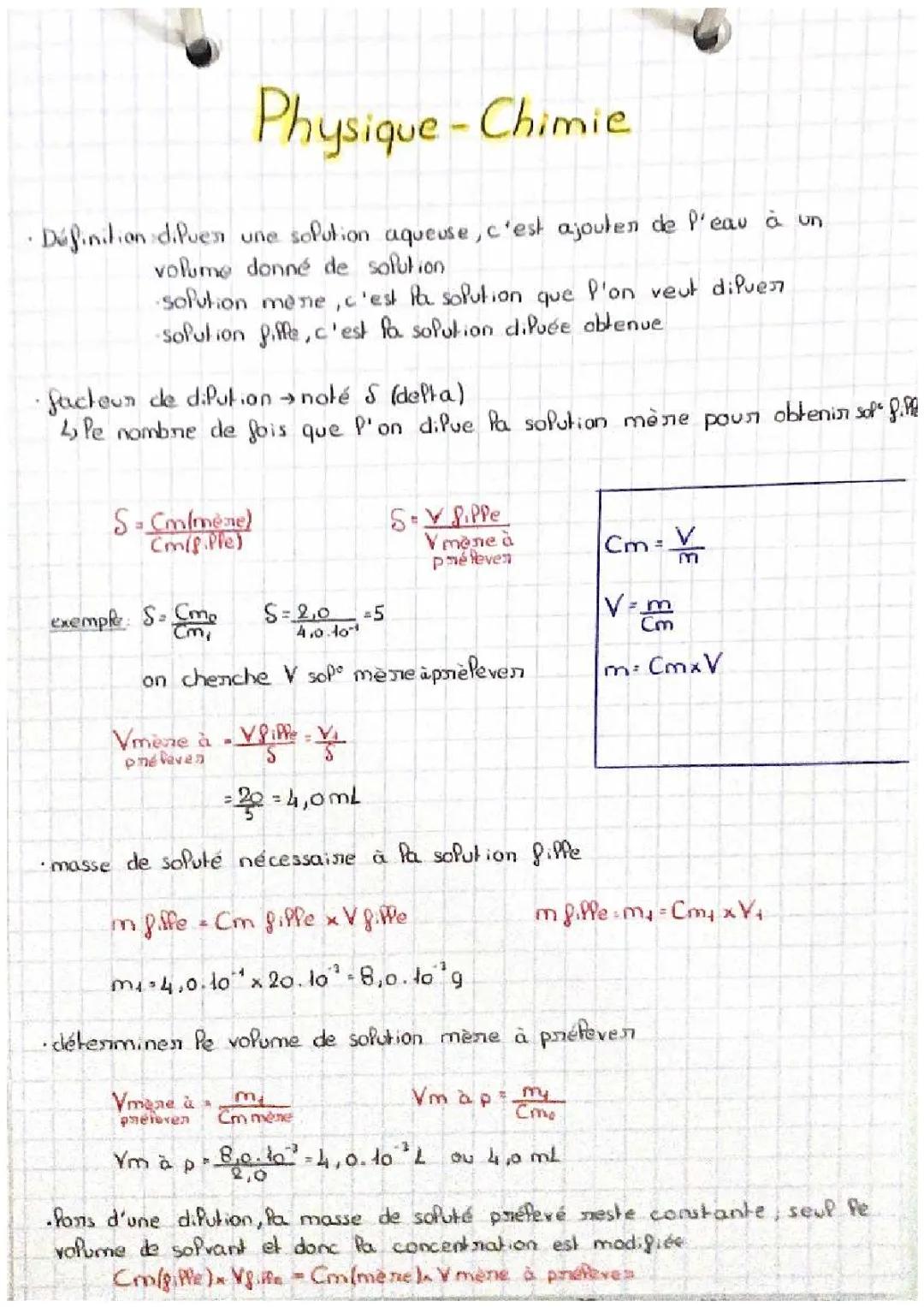 Tout sur les Solutions Aqueuses: Définitions, Calculs et Astuces