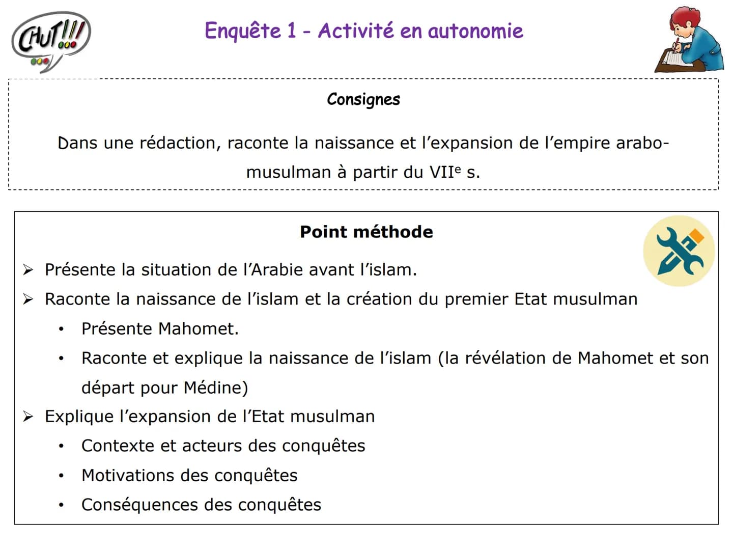 1
5H2
Le monde de l'islam :
pouvoirs, sociétés et cultures
(VIe - XIIIe s.) FICHE
D'OBJECTIFS
5H2
Le monde de l'Islam: pouvoirs, sociétés et