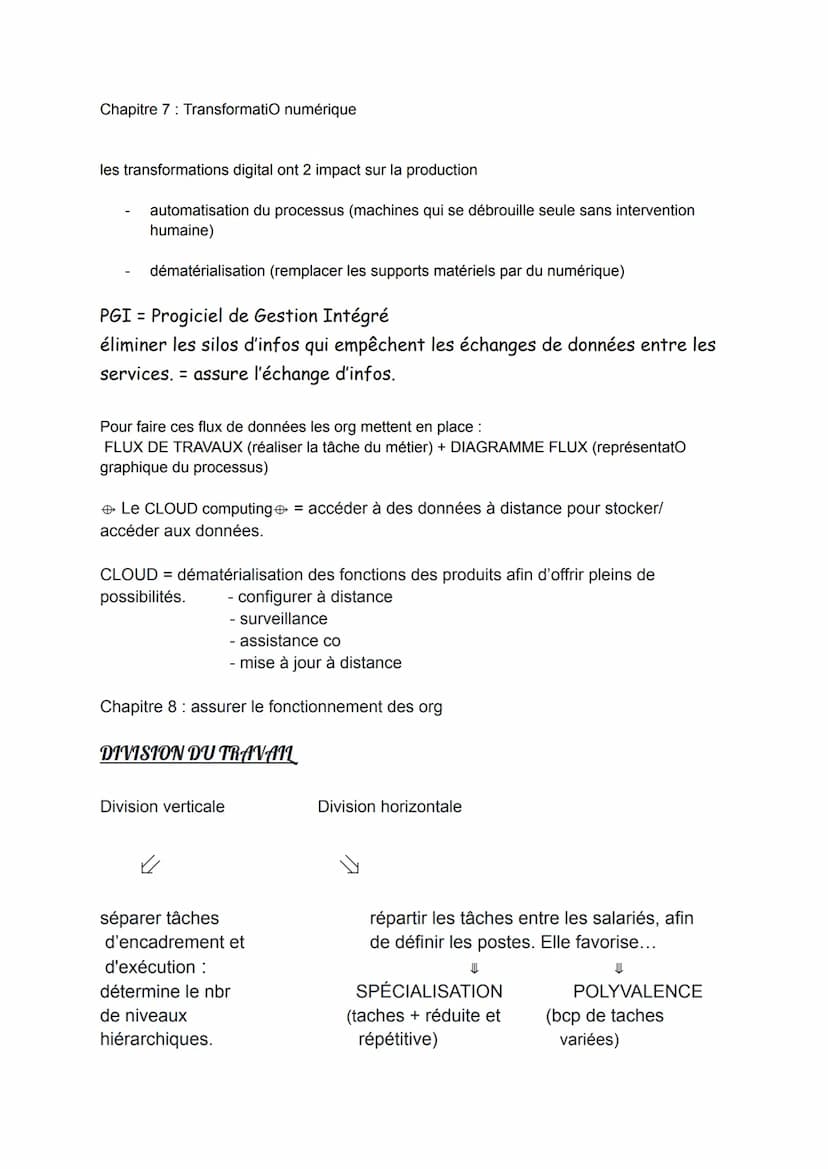 Management: programme Terminale
Chapitre 1 Satisfaire les besoins des consommateurs
Une entreprise doit connaître le marché sur lequel elle 